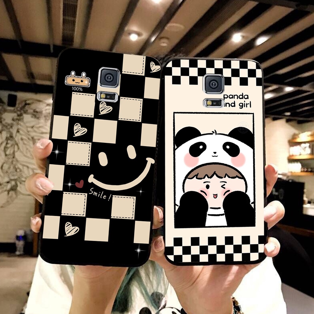 Ốp lưng Samsung Galaxy S5 in hình cao cấp mẫu kẻ caro,mikenbe@r siêu hot