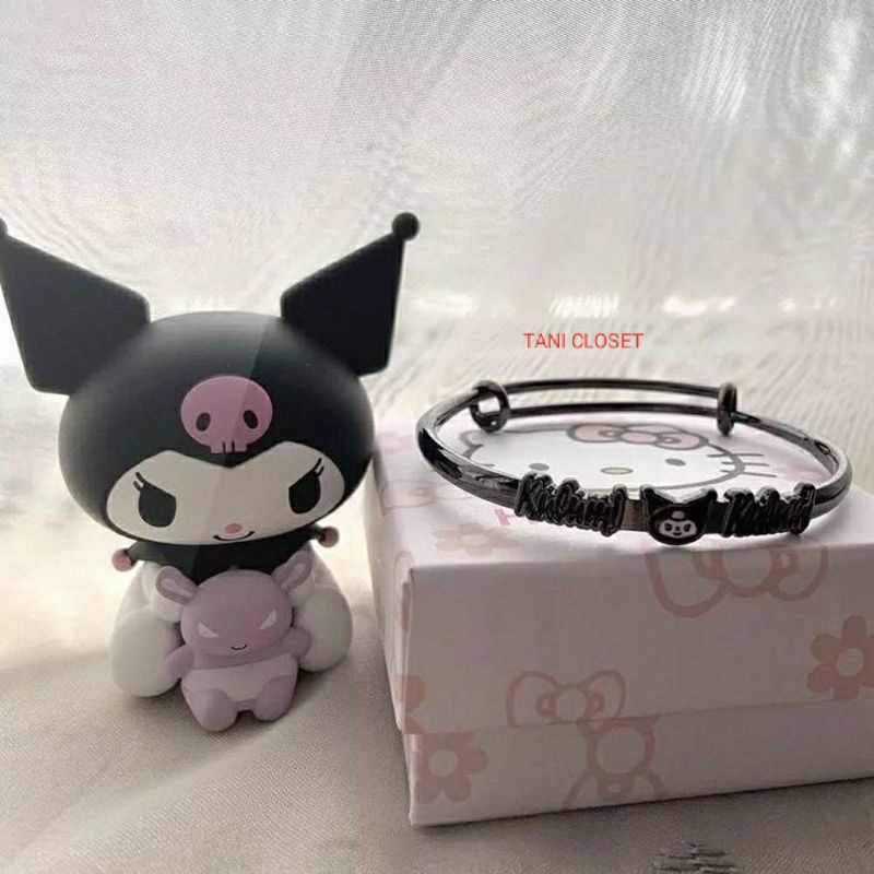 Vòng Đeo Tay Hoạ Tiết Hoạt Hình Sanrio Melody Cinnamoroll Kuromi
