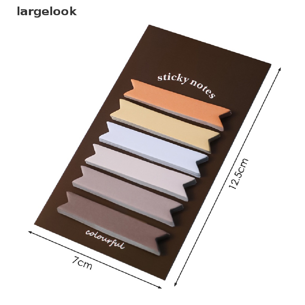 Set 120 Tờ Giấy Ghi Chú Màu Sắc Gradient Dành Cho Học Sinh ♨Hot