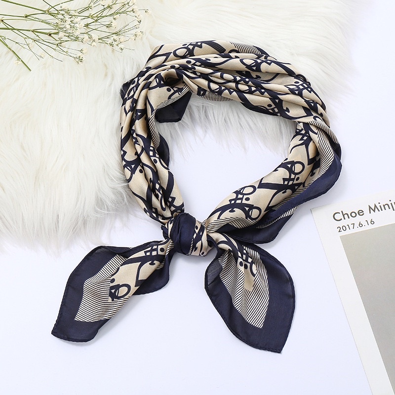 Khăn lụa vuông choàng cổ - Khăn turban nhiều mẫu xinh