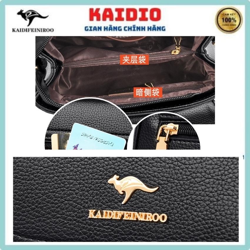 Túi xách nữ công sở Hàn Quốc mini đẹp cao cấp đeo chéo Kaidifeiniroo KD09  Kaidio Size 23cm.