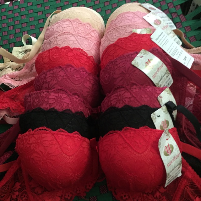 Áo lót Ren Thái Đệm Dày Nâng đẩy ngực