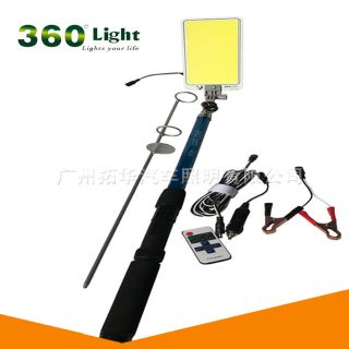 Bộ đèn led camping cần câu