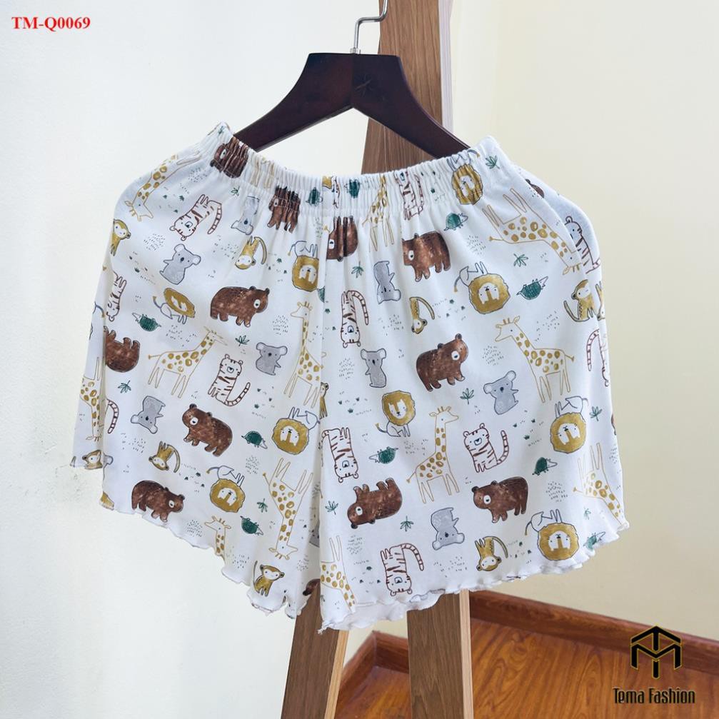 [Mã FAMAYWA giảm 10K đơn 50K] Quần short nữ TEMA - Quần sooc nữ cạp chun chất cotton mát mịn nhiều màu siêu xinh | WebRaoVat - webraovat.net.vn