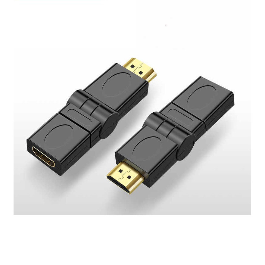 Đầu chuyển đổi tín hiệu kết nối HDMI to HDMI chữ L / Xoay 180 Hàng cao cấp