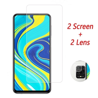 Kính Cường Lực 4 Trong 1 Bảo Vệ Màn Hình Cho Xiaomi Redmi Note 9s Redmi 9 Pro Max Redmi 8 Pro Redmi 8t Redmi 7 Pro Redmi 9 / 8 / 7