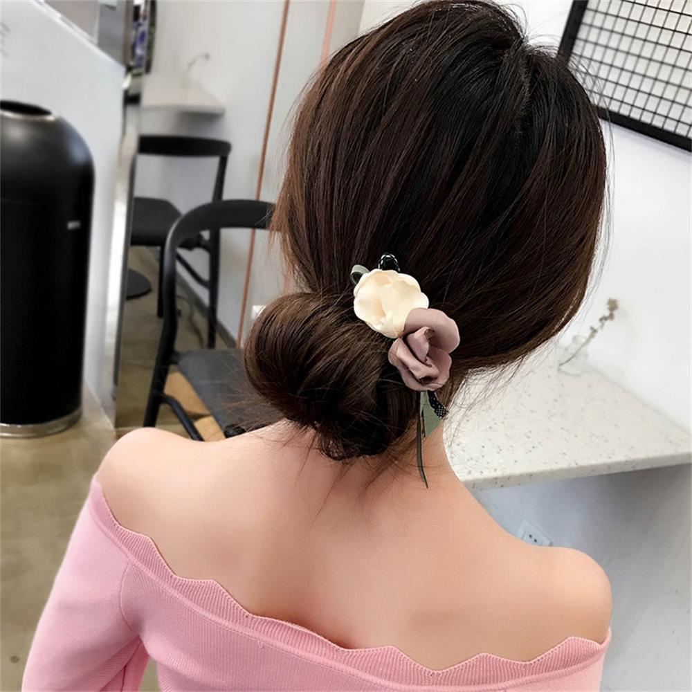 Kẹp Tóc Handmade Đính Hoa Xinh Xắn Thiết Kế Mới Thời Trang