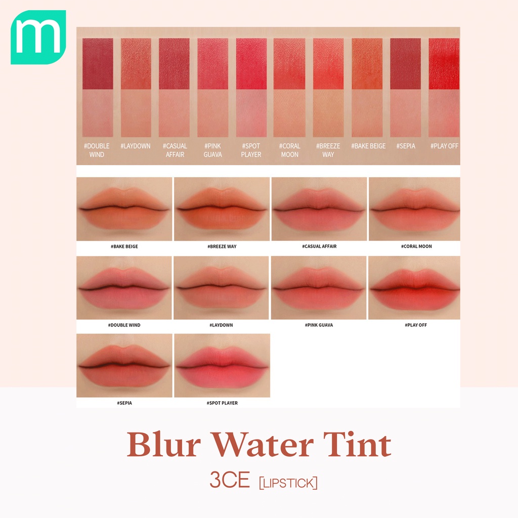 Son Kem 3CE Blur Water Tint