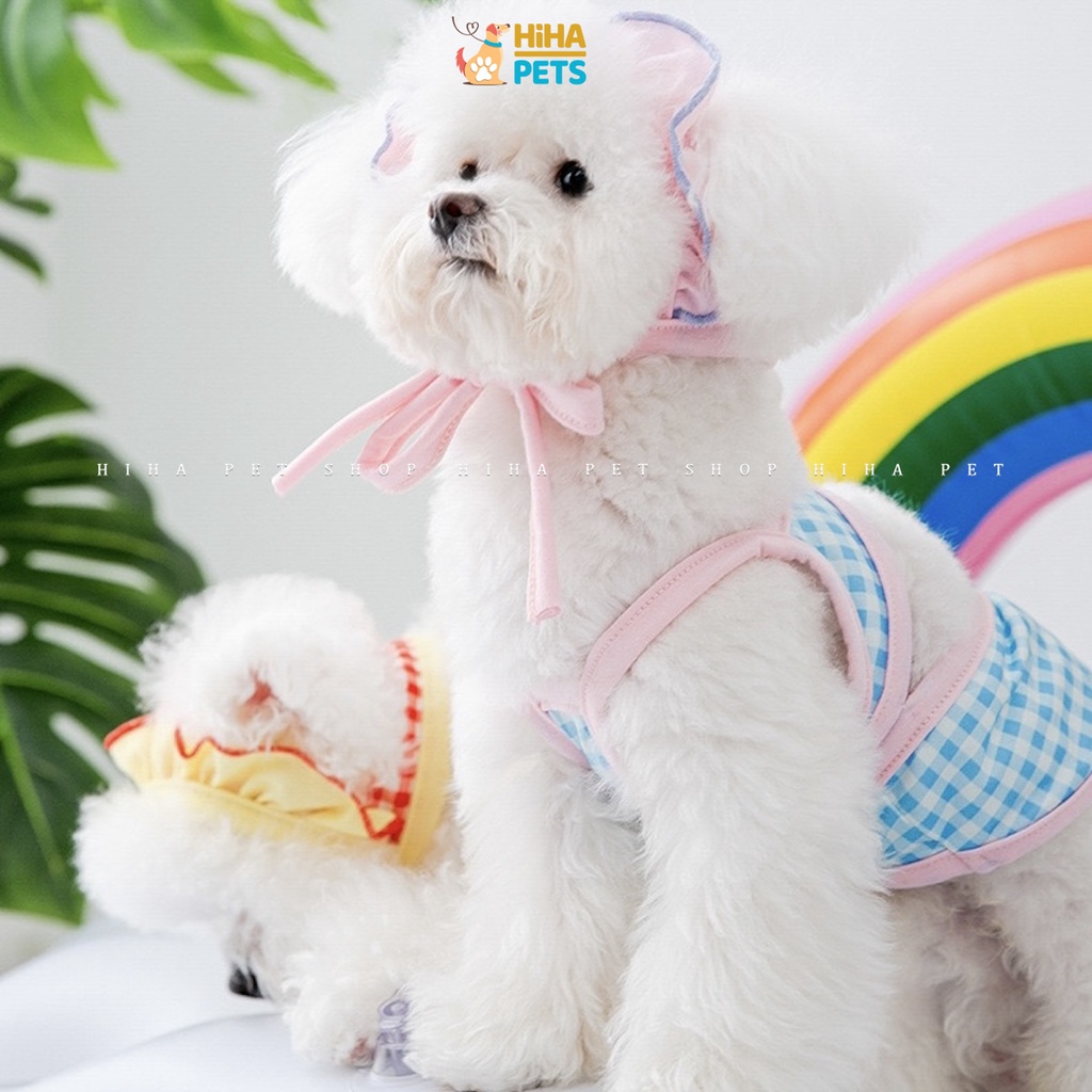 Áo Thun Cho Chó Mèo Có Nón Mát Mẻ Mùa Hè Quần Áo Thú Cưng 2022 Giá Rẻ Hihapet.