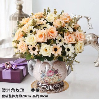 [SIÊU HOT]Bình+ Hoa để phòng khách, bàn làm việc