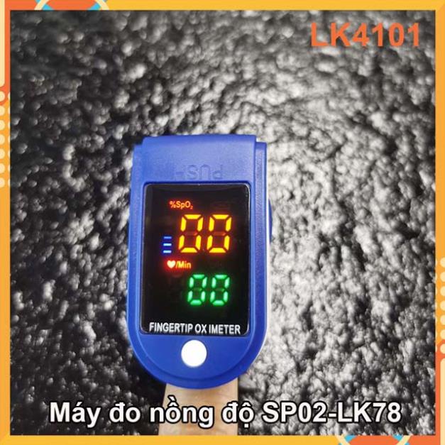 Máy Đo SPO2, Đo Nồng Oxi, Đo Nhịp Tim LK3201