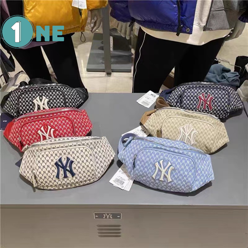 ( Chuẩn Hãng ) Túi Đeo Chéo Túi Bao Tử MLB NY Yankees Presbyopia Full Tag Mac