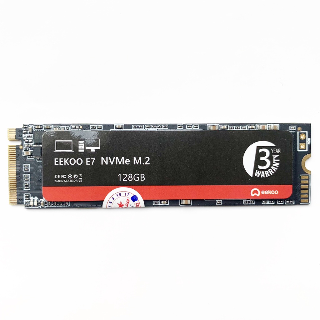 Ssd M2 Eekoo MVMe 128gb, 25gb Bảo Hành 3 Năm