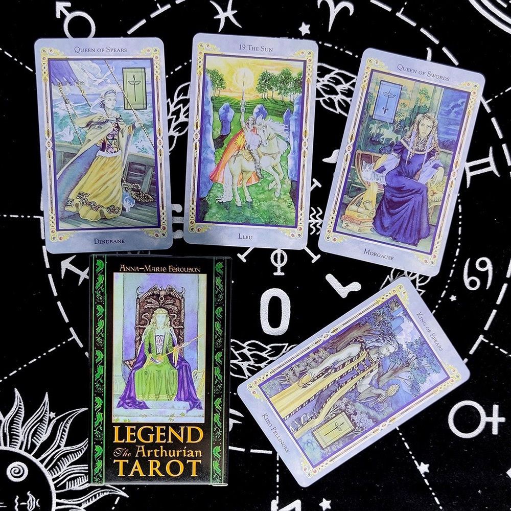 Bài Tarot Legend The Arthurian Tarot 78 Lá Tặng Đá Thanh Tẩy E14
