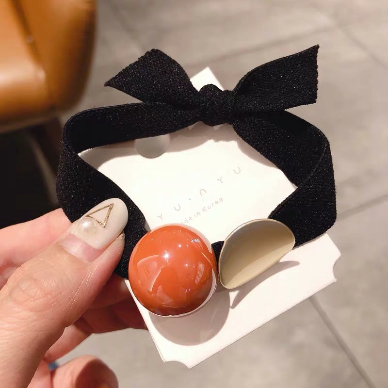 Dây buộc tóc đính đá dễ thương dành cho nữ