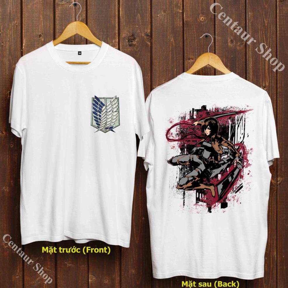 [ƯU ĐÃI] 🎁 Áo Mikasa Ackerman - Áo Attack on Titan - Mikasa Ackerman T-Shirt siêu đẹp - MA-032
