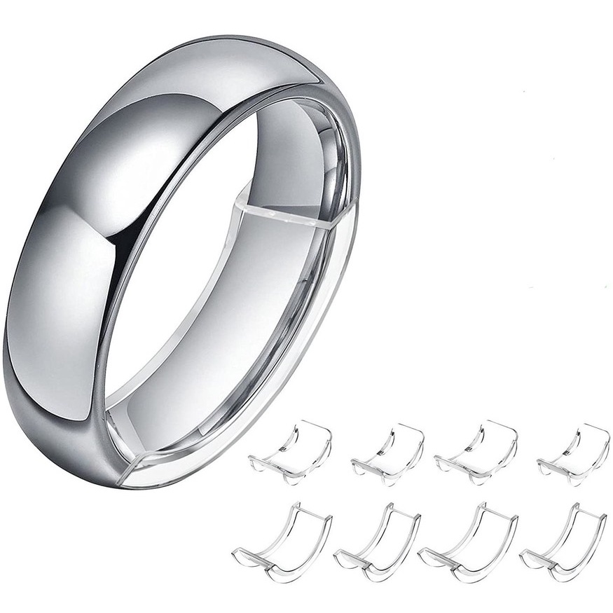Đệm Silicone Tròn 8 Kích Cỡ Điều Chỉnh Kích Cỡ Nhẫn