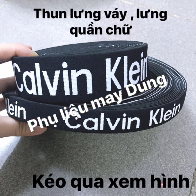 Thun kiểu chữ đen