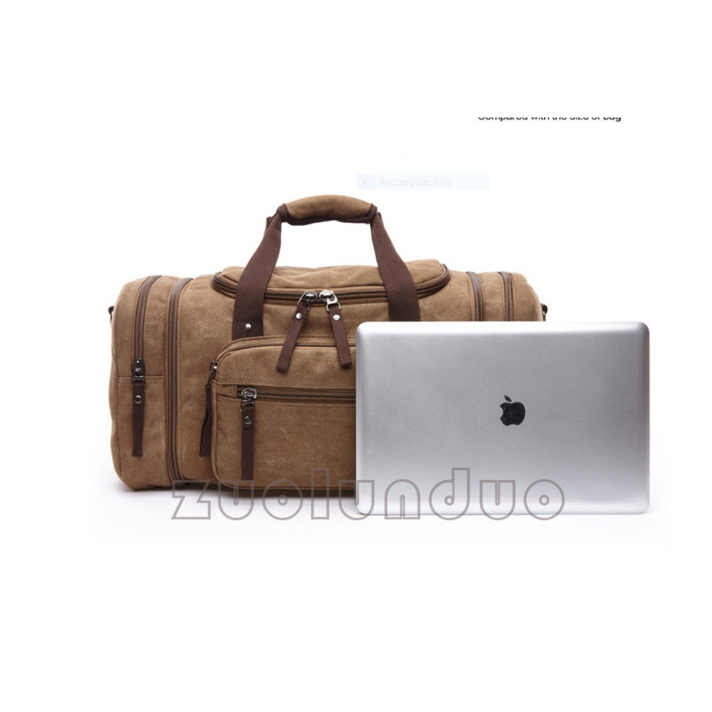 Túi xách du lịch thể thao vải canvas đa chức năng thời trang cao cấp phong cách mới