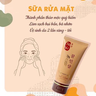 Sữa rửa mặt mật nhân sâm 36 vị