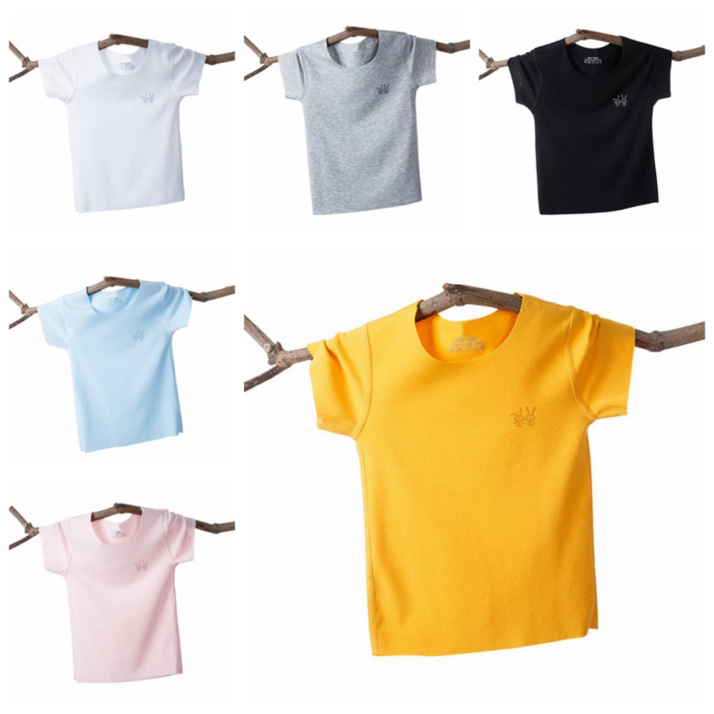 Áo Thun Ngắn Tay Hình Thỏ Cho Bé Trai (6 Màu)