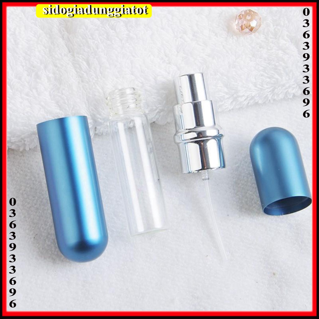 Lọ chiết nước hoa mini 6ml cầm tay tiện dụng cho hoạt động du lịch - SĐGDGT