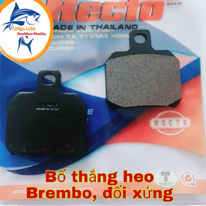 [FREE SHIP]Bố/phanh thắng 2 pis đối xứng gắn cho các dòng heo Brembo - Frando - Nissin - Anchor.