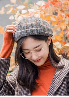 Mũ nồi beret caro