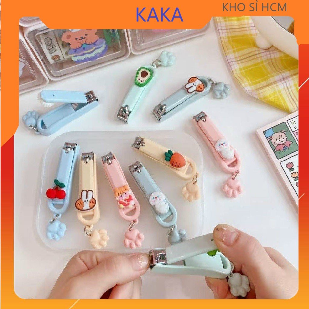 Bấm móng tay hình thú mẫu hoạt hình dễ thương