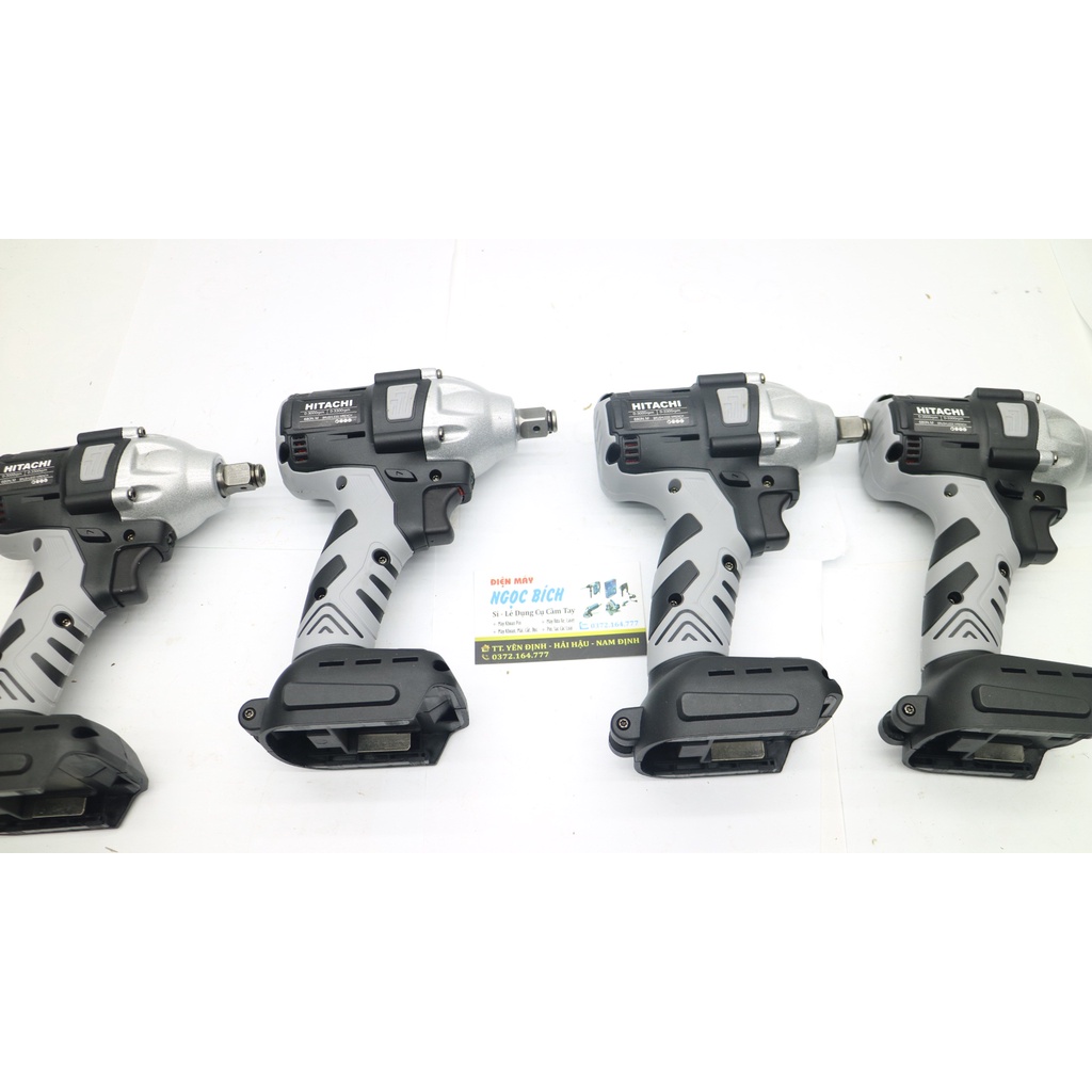 Thân máy siết bulong hitachii , không chổi than, đầu 2 trong 1