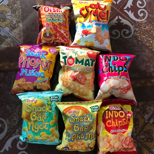 Snack Oishi các loại