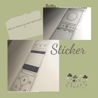 Sticker khung trong suốt