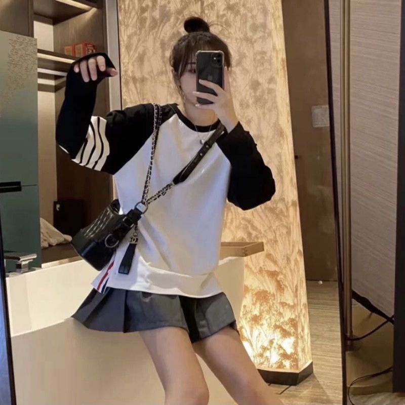 Áo sweater Thom Browne tay dày