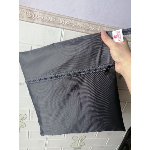 Áo trùm xe máy tay ga vải dù loại lớn chống mưa