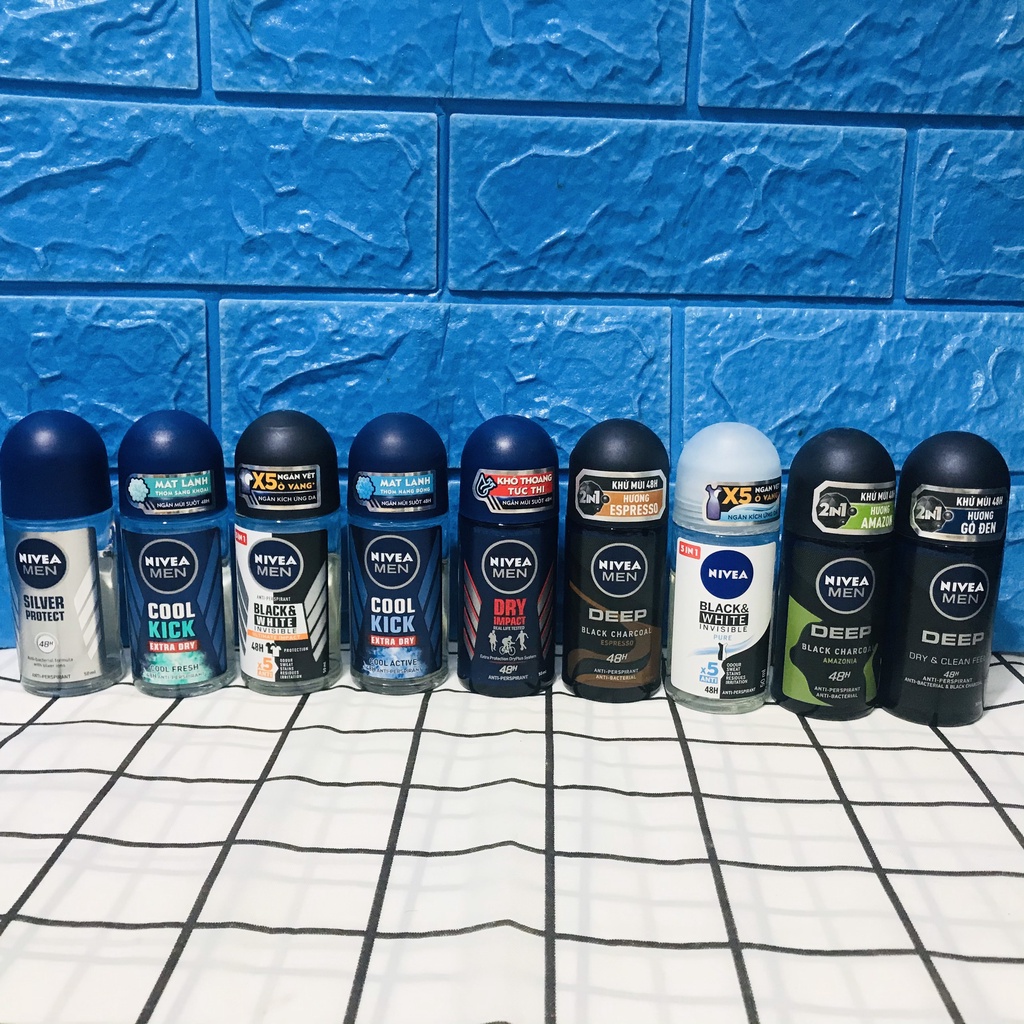 LĂN ngăn mùi NIVEA MEN dành cho Nam