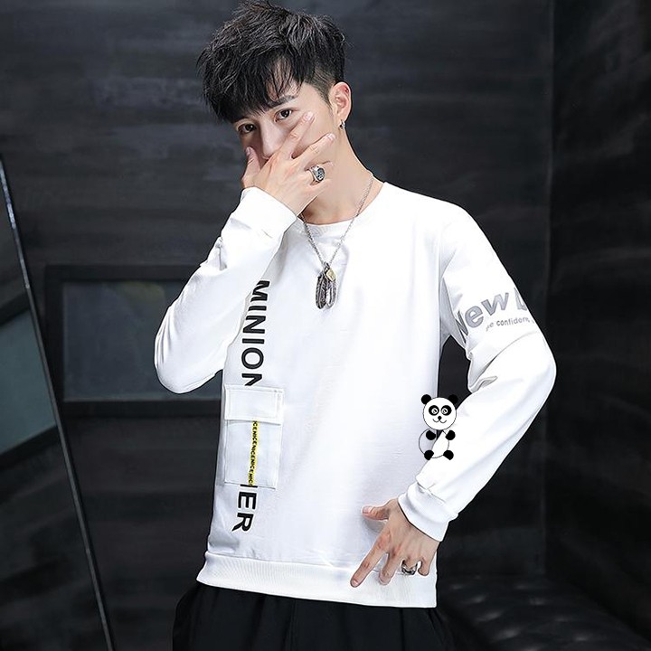 Áo thun dài tay nam form rộng có túi hộp vải xịn phong cách hàn 02 | BigBuy360 - bigbuy360.vn