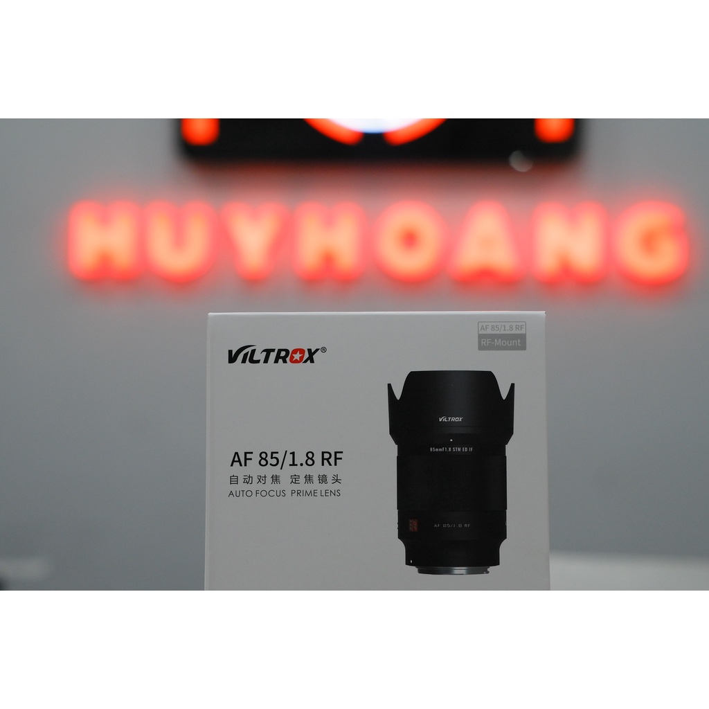 Ống kính Viltrox PFU RBMH 85mm F1.8 RF | Canon Hàng Chính Hãng