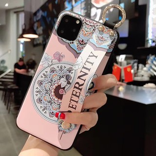 Ốp lưng bằng TPU mềm có dây đeo cổ tay cho iPhone 11 11pro 11promax