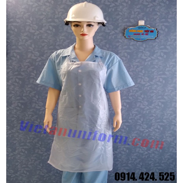 Tạp Dề Nhựa Trong cho Công Nhân Thực phẩm, Thủy Sản