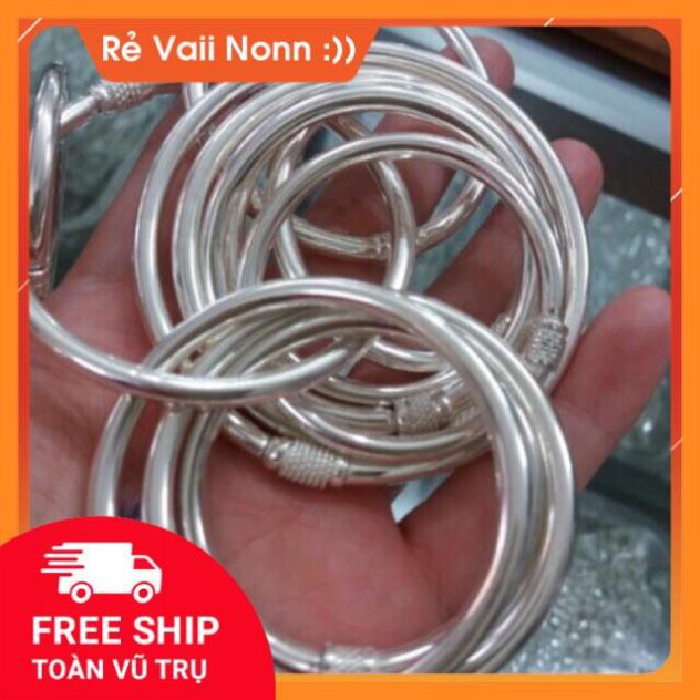 [freeship- ảnh thật] 💥💥SẬP GIÁ VÒNG BẠC TRƠN BẠC TA 925 CHO NGƯỜI LỚN  ~ Sophia Jewelry ~