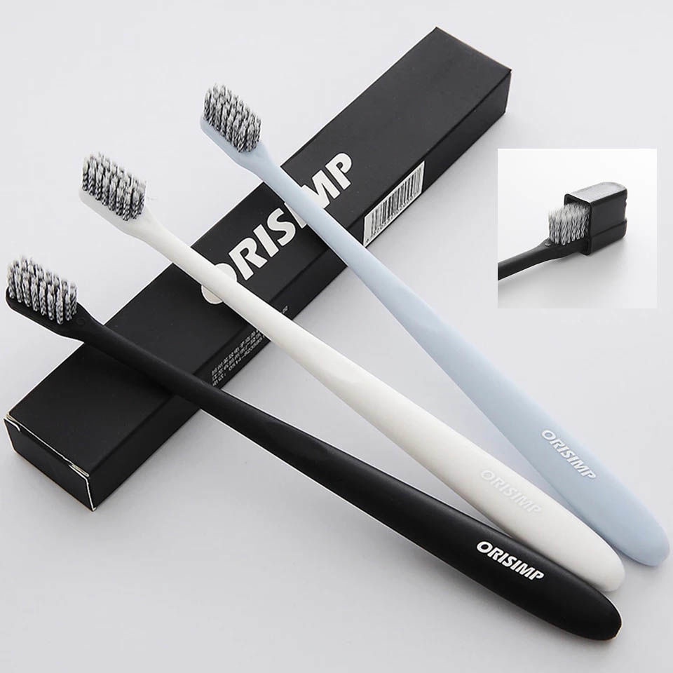 Bàn Chải Đánh Răng. Bàn Chải Đánh Răng Đầu Nhỏ Lông Mềm Cao Cấp Chống Chảy Xệ Phong Cách Nhật Bản Cho Gia Đình