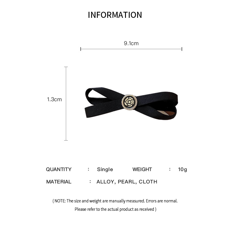 DREJEW Kẹp Tóc Hình Nơ / Ngôi Sao / Hoa Đính Ngọc Trai Kiểu Pháp Thanh Lịch