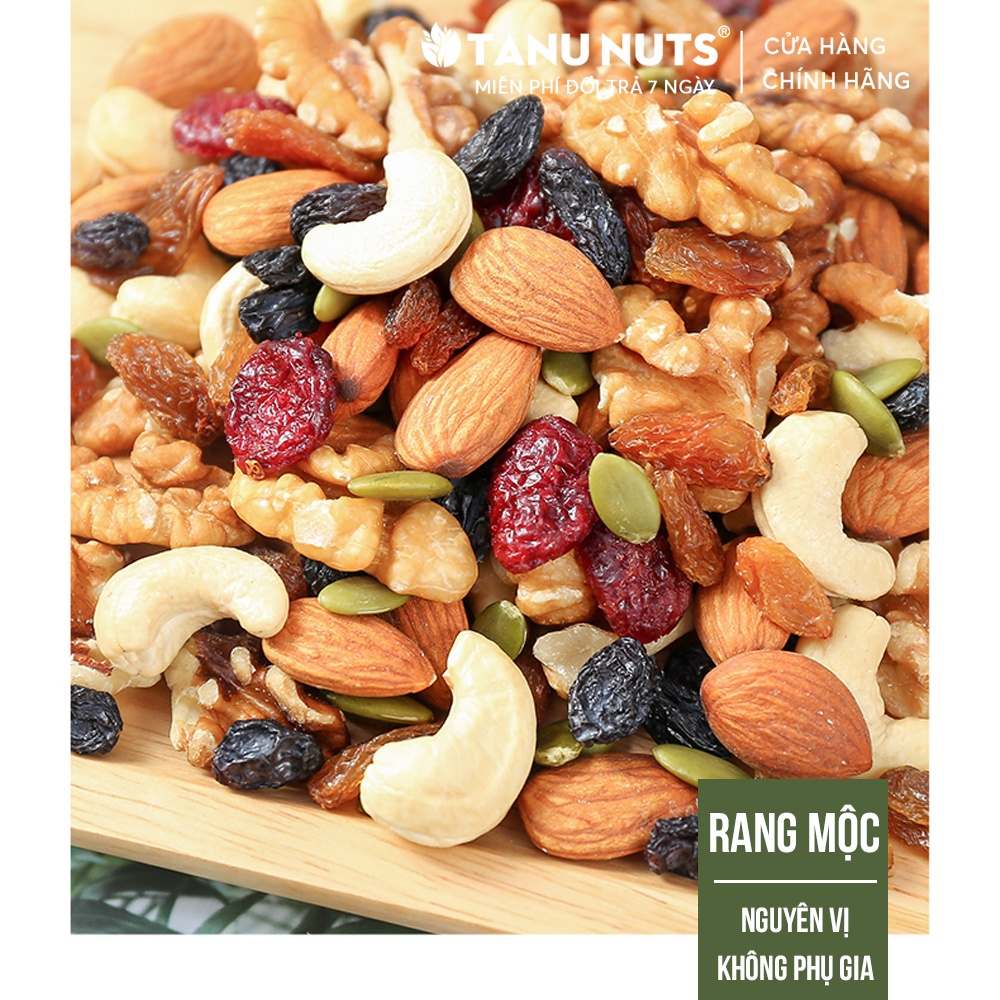 Hạt mix dinh dưỡng granola 5 loại hạt 350g, ngũ cốc ăn kiêng giảm cân tốt cho người bà bầu, gym, yoga