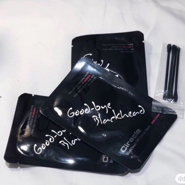 Mặt nạ Goodbye Blackhead Lẻ + que gạt mụn