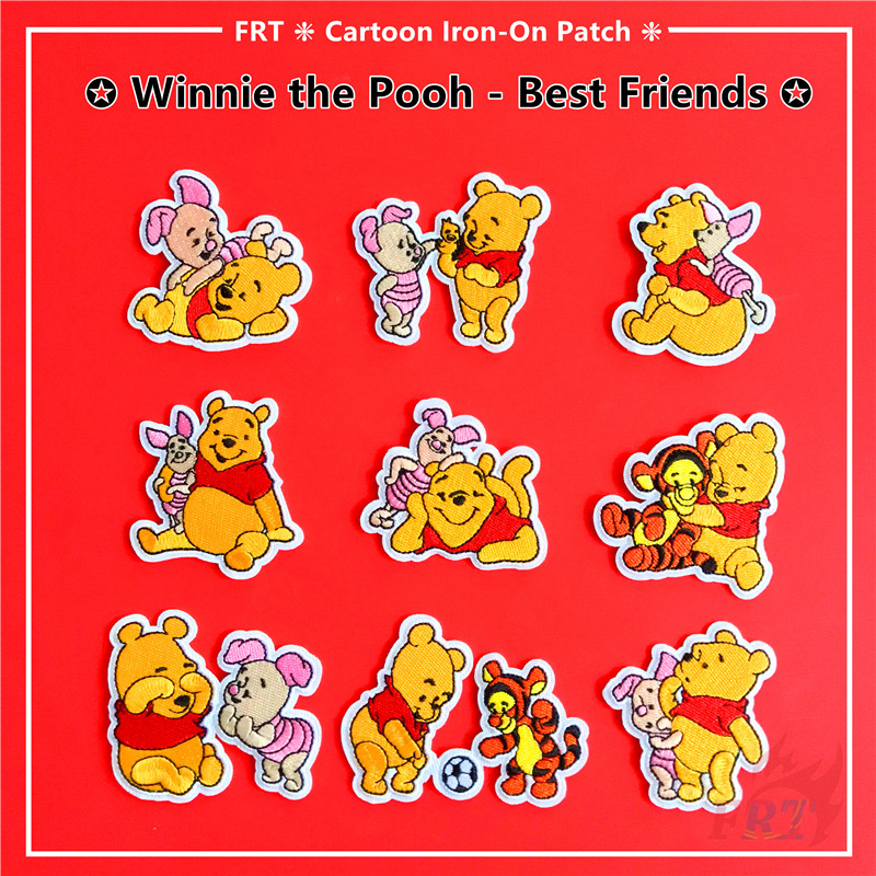 1 Huy Hiệu Hình Gấu Pooh Và Những Người Bạn