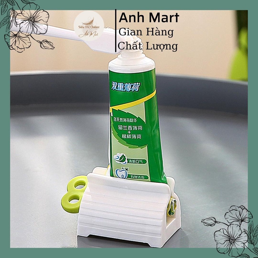 Dụng cụ kẹp nặn kem đánh răng Anh Mart , dùng để nặn sữa rửa mặt ...chọn màu ngẫu nhiên