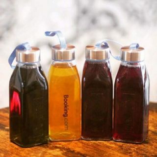 Chai vuông 350ml - có dây