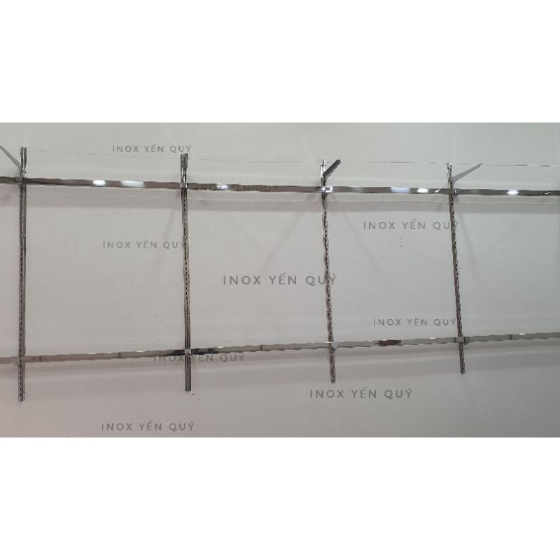 Tay cài đỡ thanh hộp 15x30mm dùng cho phụ kiện treo quần áo cài thanh ray gắn tường