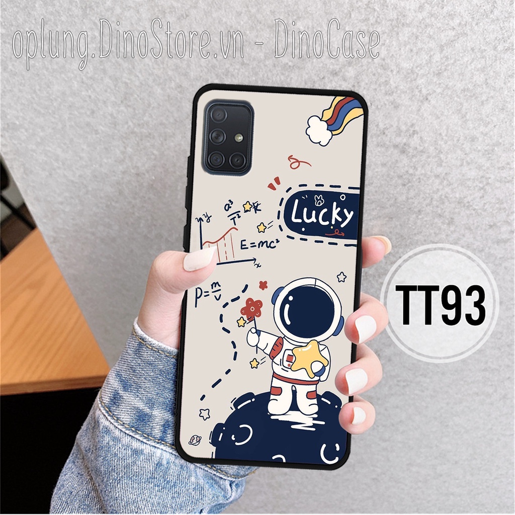 Ốp Samsung A31 / A51 - Samsung A71 - Samsung M51 - Ốp lưng bảo vệ camera chống bám bẩn in hình phi hành gia vũ trụ.