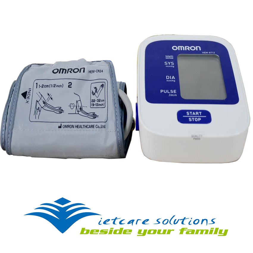 Máy đo huyết áp bắp tay điện tử OMRON HEM-8712